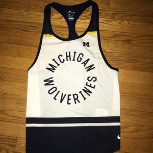 University of Michigan Nike tank never worn